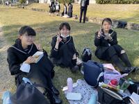 晴天の中、外で食べたお昼も気持ちよかったです。